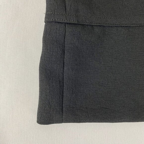 VINCE. IVORY WHITE BLACK COLORBLOCK SLEEVELESS SHIFT DRESS - S - Picture 8 of 9